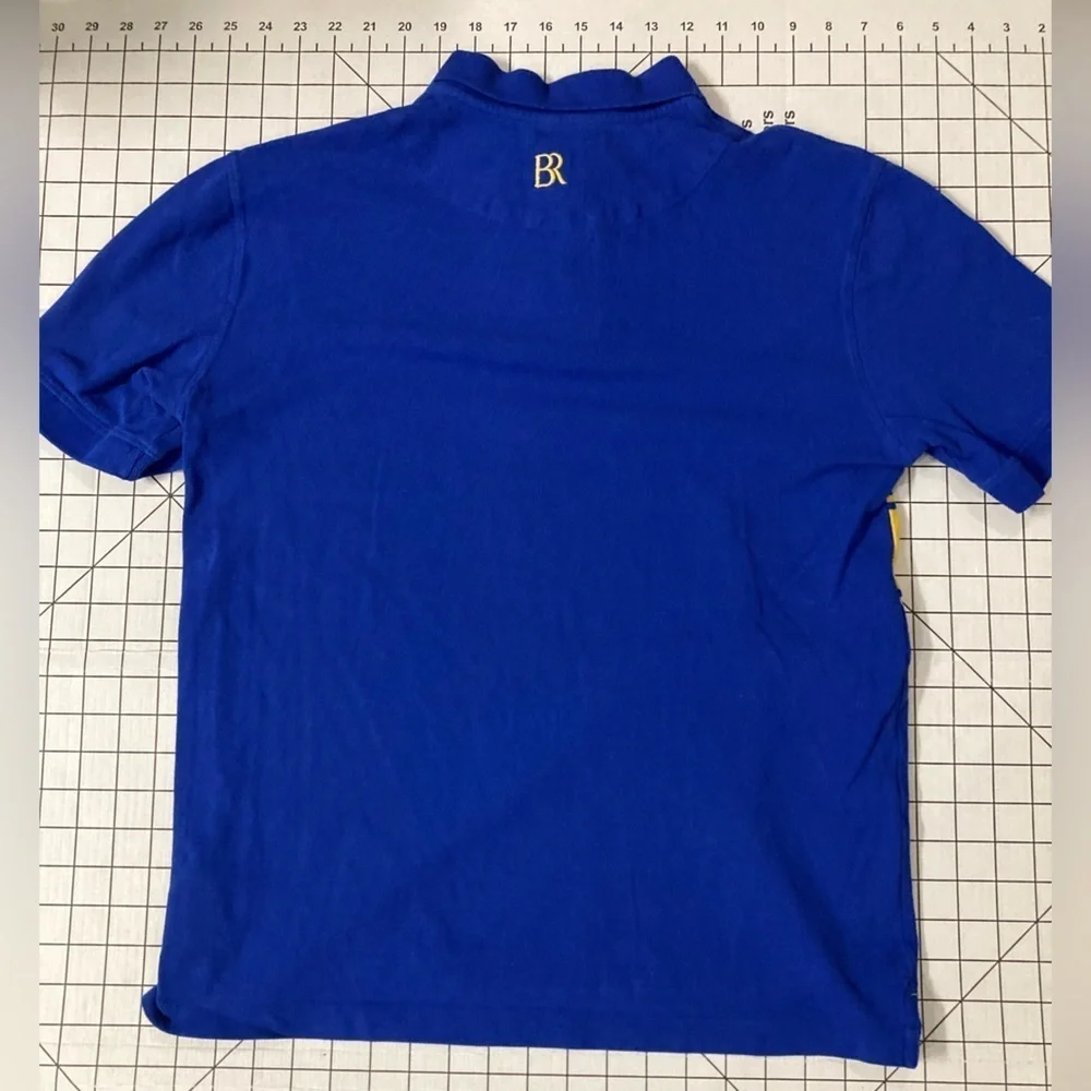 Banana Republic‎ Men’s Medium Blue/Yellow Polo Shirt